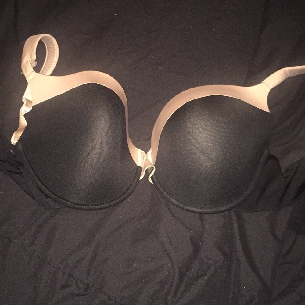 Black and Tan bra